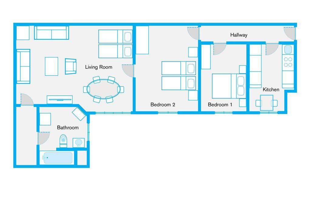 Wilhelmshavener 3Br In Downdown Moabit Apartment Berlin Ngoại thất bức ảnh